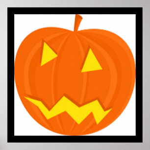POSTER PUMPKIN "FELIZ HALLOWEEN"