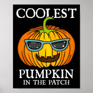 Poster Pumpkin Mais Legal No Patch Toddler Garotos Hal