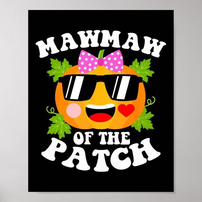 Poster Pumpkin Mawmaw Da Família De Dias de as Bruxas eng (Frente)