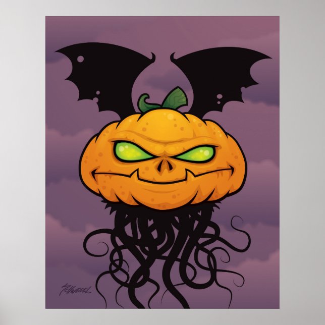 Pôster Pumpkin Monster (Frente)
