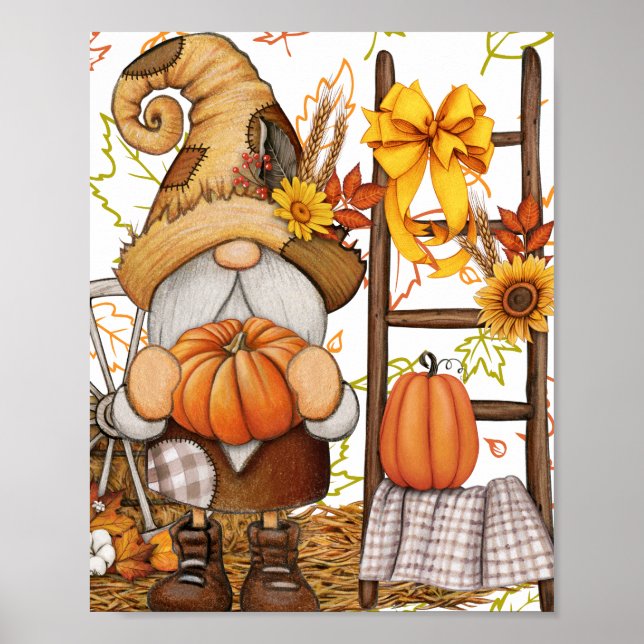Poster Pumpkin Nome (Frente)