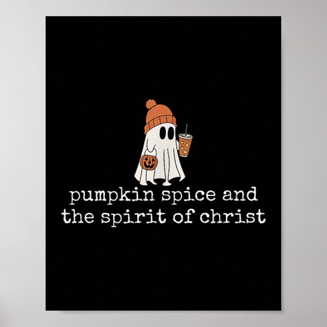 Poster Pumpkin Sce And The Srit Of Christ Christian Hallo (Frente)