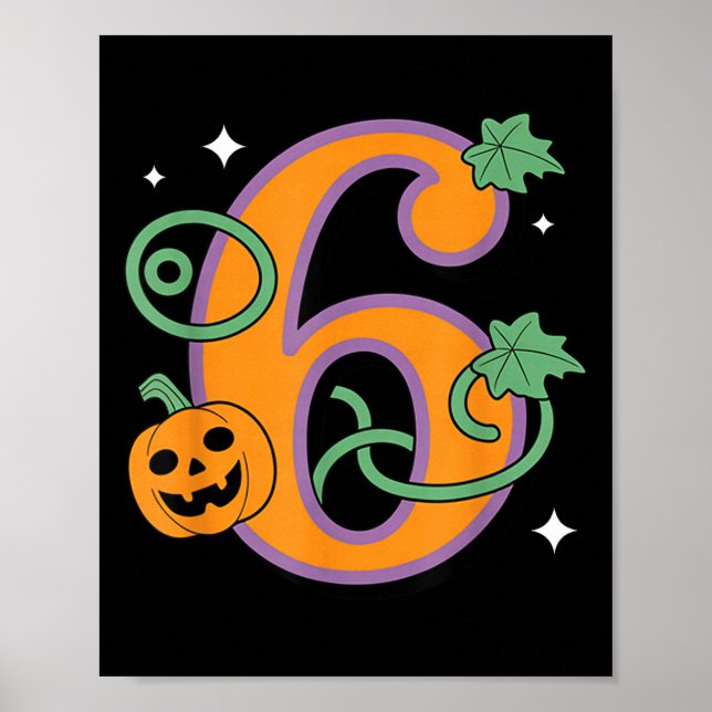 Poster Pumpkin Six Seven 67 Matching 6 Halloween Couple  (Frente)