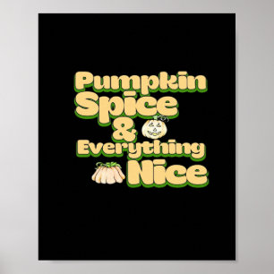 Poster Pumpkin Spice E Tudo Muito Engraçado