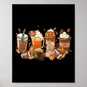 Poster Pumpkin Spice Latte Pegbyll Season Halloween Than