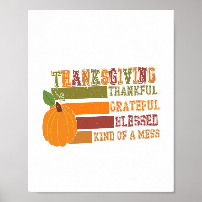 Poster Pumpkin Tigre Country (Frente)