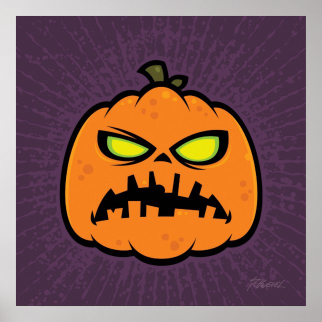 Poster Pumpkin Zombie (Frente)