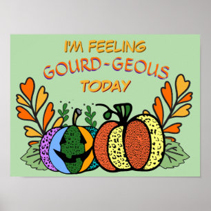 Poster Pumpkins Gourd