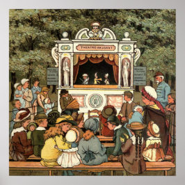 Pôster Punch and Judy Puppet Show"