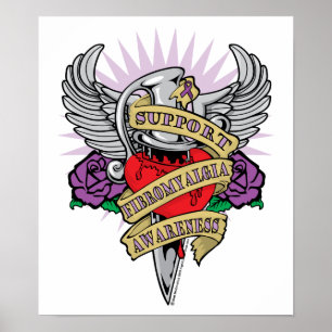 Pôster Punhal da fibromialgia