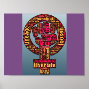 Pôster punho aumentado Thunder_Cove dos direitos 2017 das