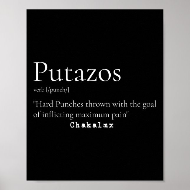 Poster Punhos (Frente)