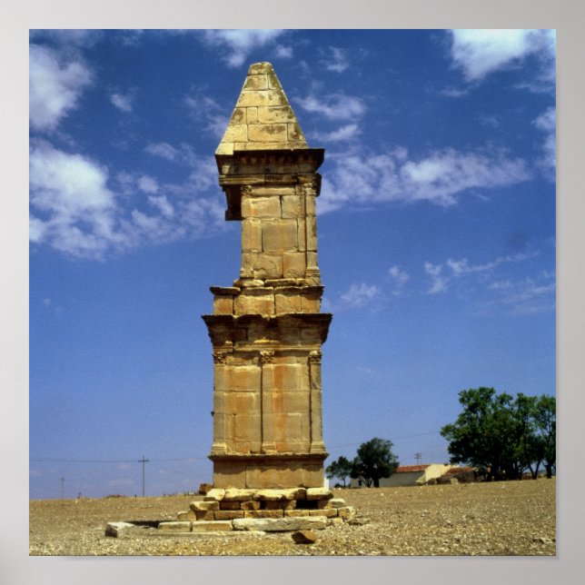 Poster Punic War Monument, 3rd-2nd century BC (Frente)