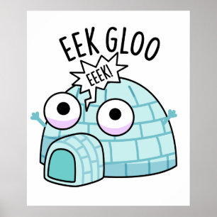 Poster Punição Divertida de Igloo Eek-gloo