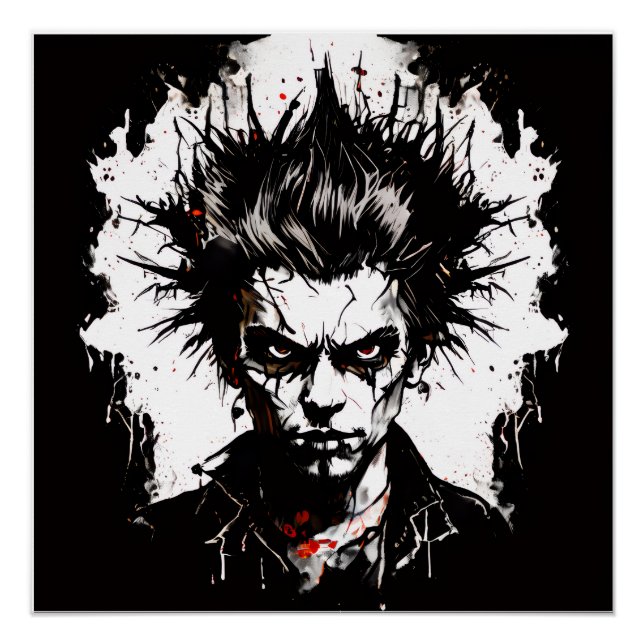 Pôster Punk design poster (Frente)