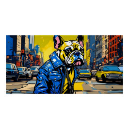 PÔSTER PUNK NA CIDADE-BULLDOG 9