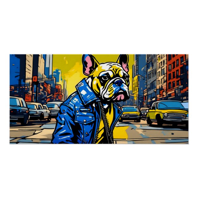 PÔSTER PUNK NA CIDADE-BULLDOG 9 (Frente)