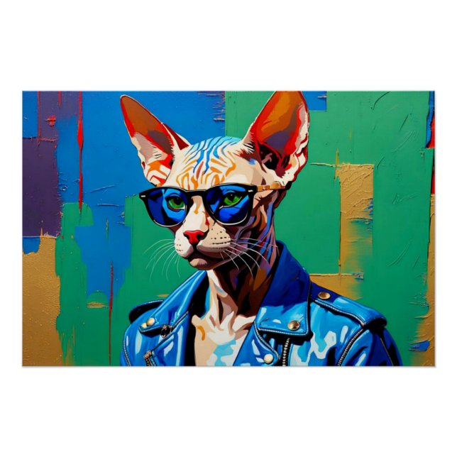 PÔSTER PUNK ROCKER SPHYNX 5 (Frente)