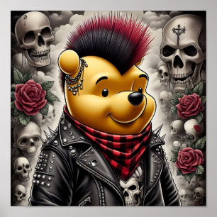 Poster Punk Winnie o Pooh 1