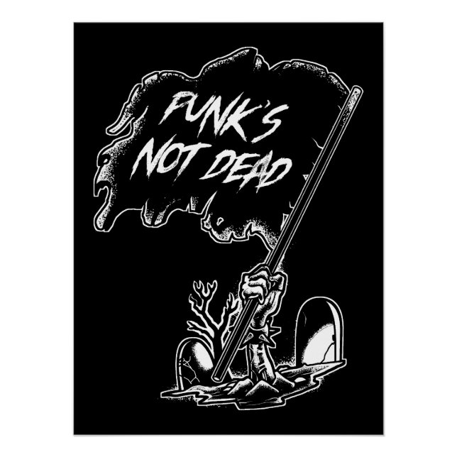 Pôster Punk's Not Dead  (Frente)