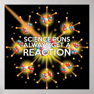 PÔSTER PUNS CIÊNCIAS SEMPRE TÊM UMA REAÇÃO
