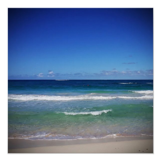 Pôster Punta Cana Sea, República Dominicana (Frente)