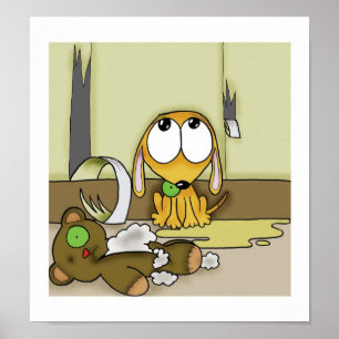 Pôster Puppy Crime-wave