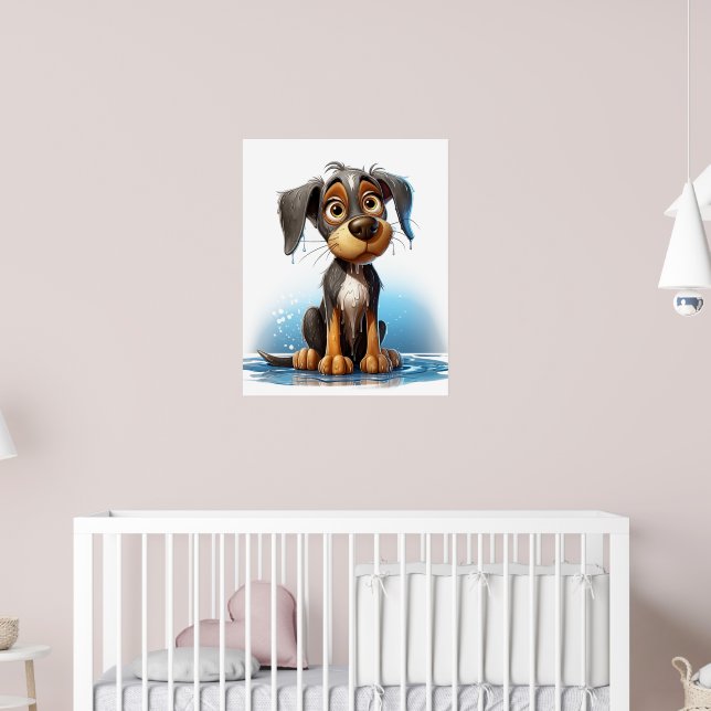 Poster Puppy Wall Art (Berçário 2)
