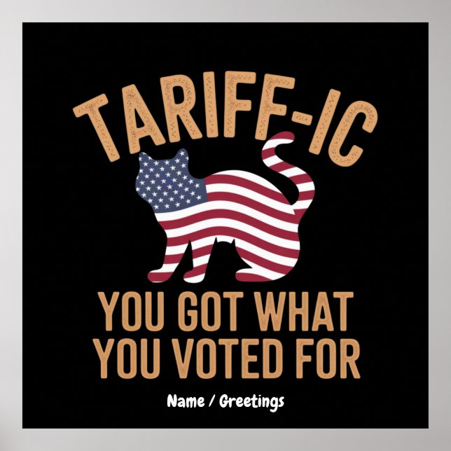 Poster Puramente Tarifada, Conseguiu Aquilo Que Votou. (Frente)