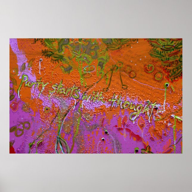 Pôster "Pureza" (Frente)