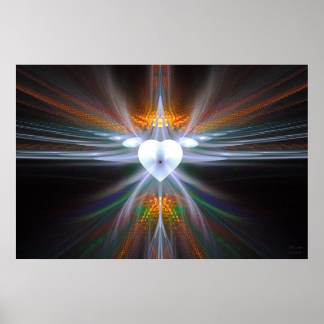 Pôster "Pureza da intenção" (Frente)