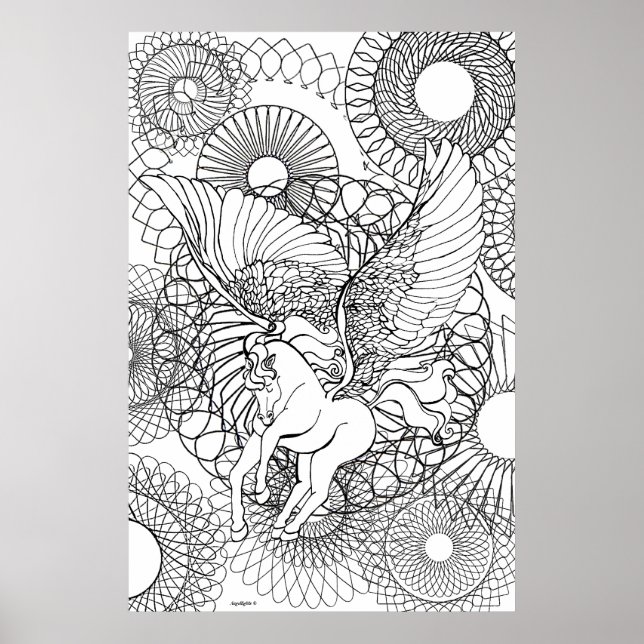 Poster Pureza de Pégaso (Frente)