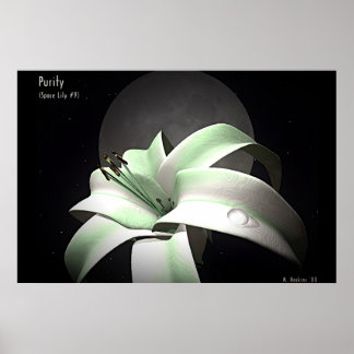 Pôster Pureza (Lily Espacial Nº 9)