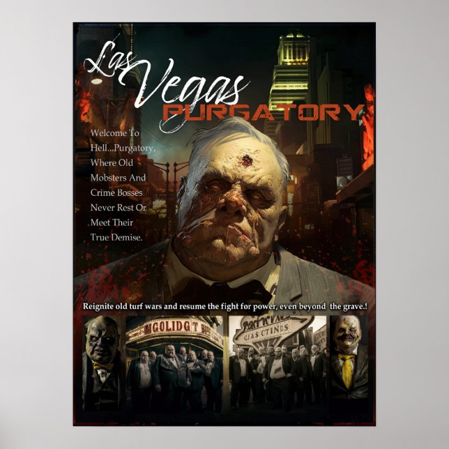 Poster Purgatório de Las Vegas (Frente)