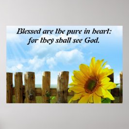 Poster Puro no coração