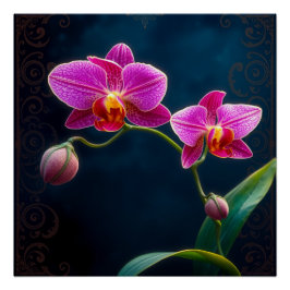 Pôster purple orchids