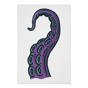 Pôster Purple Tentacle