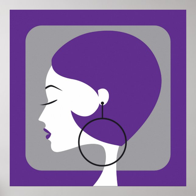 Pôster púrpura (Frente)