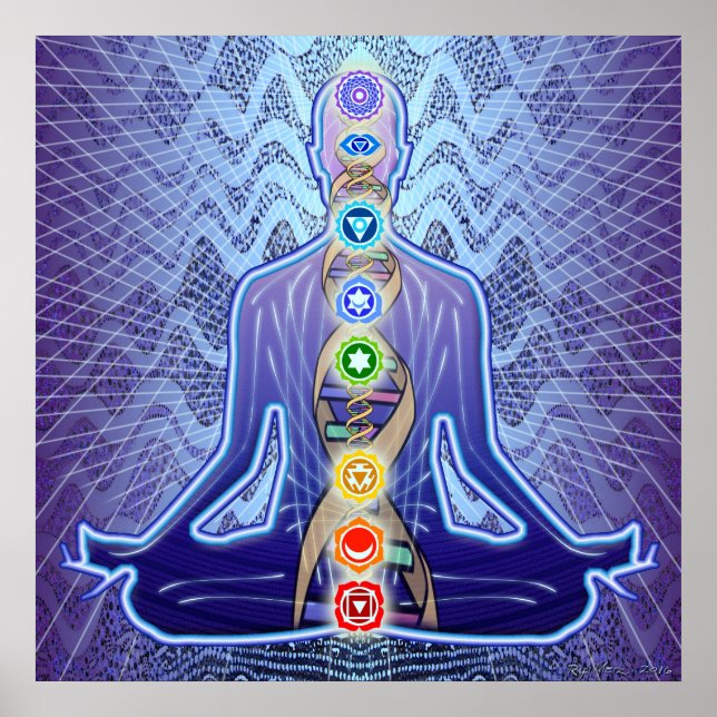 Pôster Púrpura Radiante Padma Sambhava (Frente)