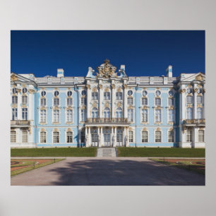 Pôster Pushkin-Tsarskoye Selo, Palácio de Catarina