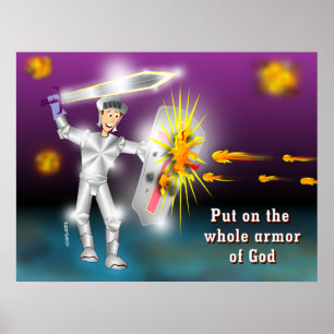 Poster Put on the Whole Armor of God