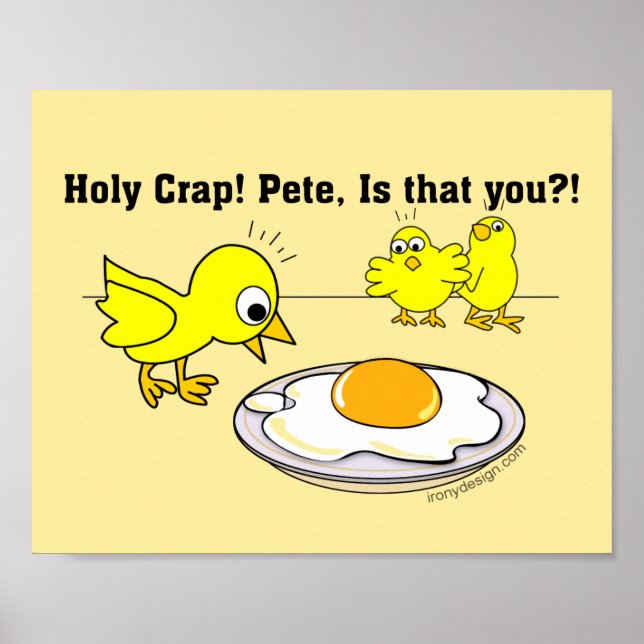 Poster Puta que pariu! Pete, é o seu Humor Vegan? (Frente)