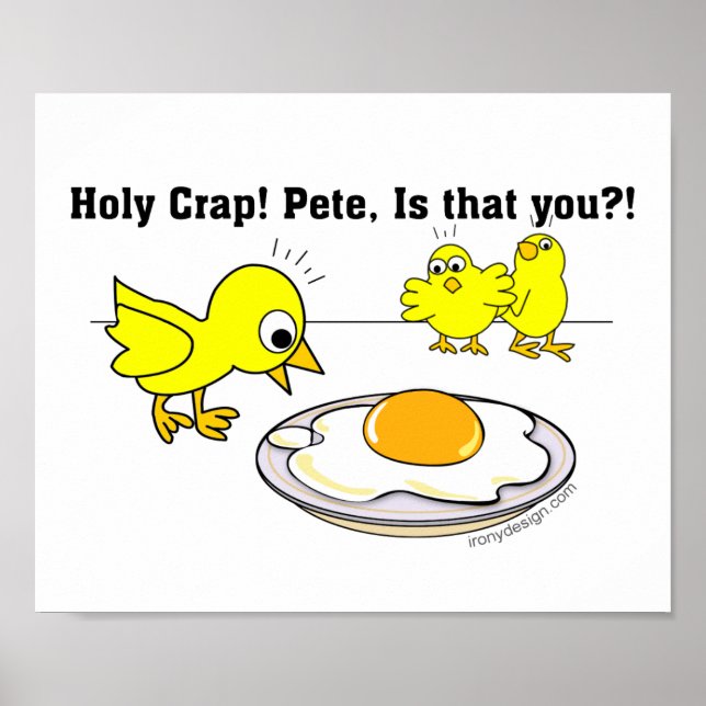 Poster Puta que pariu! Pete, é você? (Frente)