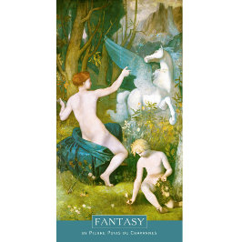 Poster Puvis de Chavannes Fantasy Pegasus CC0036