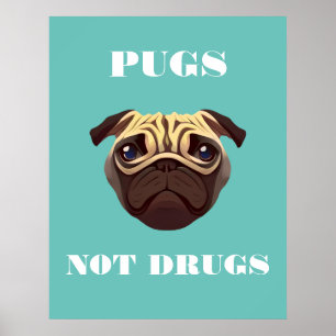 Poster Puxos não drogas