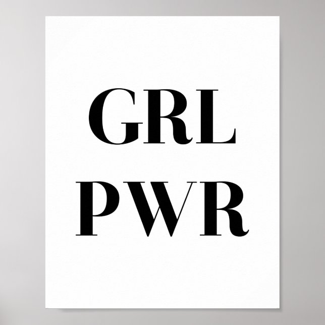 POSTER PWR GRL (Frente)