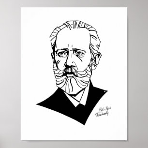 Poster Pyotr Tchaikovsky