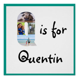 Pôster Q é para o nome