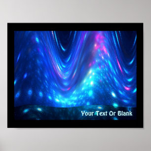 Poster Qaanaaq - aurora boreal