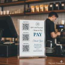QR Code Payment - Scan to Pay Business Logo